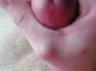 masturbation, amateur, ejaculation-sur-le-corps, énorme-bite, point-de-vue, solo, bite