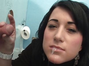 russisk, amatør, cumshot, hardcore, gloryhole, facial, cum, toalett, virkelig