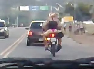 allaperto, amatoriali, videocamera, voyeur, cavalcate, motociclisti, beccati, reali, perizomi