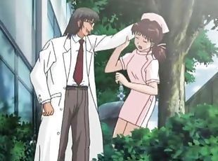 pielęgniarka, doktor, anime, szpital