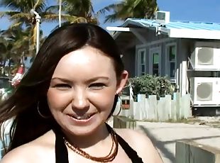 Good-looking Nikki Plum Does An Amazing Blowjob In A POV Clip