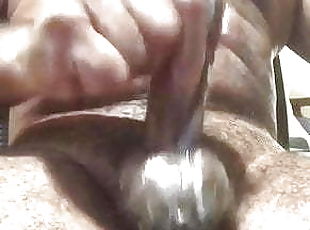 tatic, paroasa, masturbare-masturbation, amatori, jet-de-sperma, gay, negru, camera-web, tati