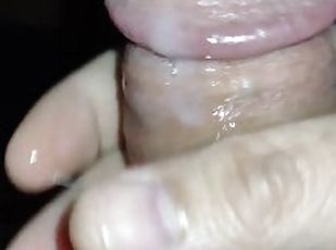 papa, masturbation, ejaculation-sur-le-corps, gay, secousses, ejaculation, solo, pappounet, minet