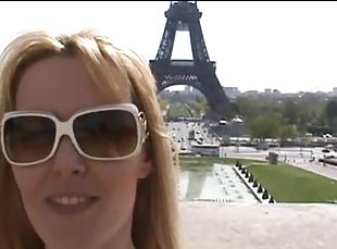 Sophie Moone the hot pornstar have a vacation in Paris