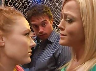 Sexy Alexis Texas gets fucked hard in the UFC battle