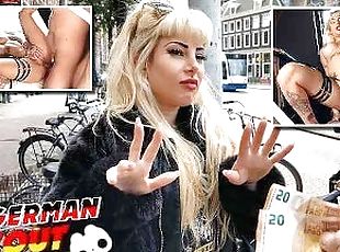 GERMAN SCOUT - REAL DUTCH GIRL KITANA ROUGH ANAL FUCK AT STREET PIC...