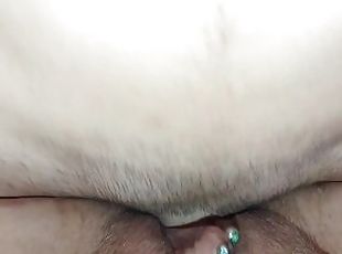 Fucking her creamy Pusey with my thick cock