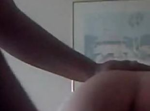 Sex tape of couple doing it with hard doggystyle