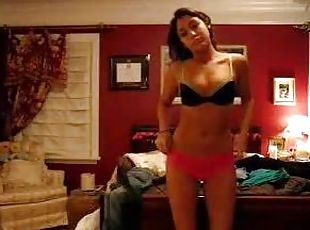 Cute Teen Teases You While Trying On Underwear