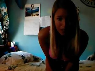 cona-pussy, amador, adolescente, caseiro, loira, webcam, sozinho, deslumbrante