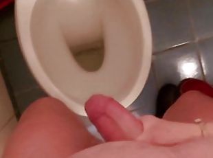 Busty stepmom jerks my dick all the way in the bathroom after a bat...