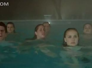 Sexy Natalie Portman and Lots Of Hot Babes Swimming In Their Panties
