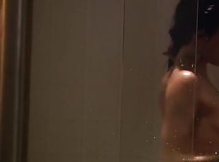 Hot Jaime Murray Taking a Shower