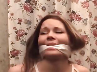 Girl Bound And Gagged