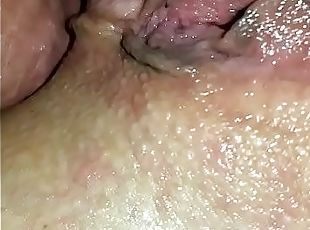 Amateur wife did her first hardcore closeup video