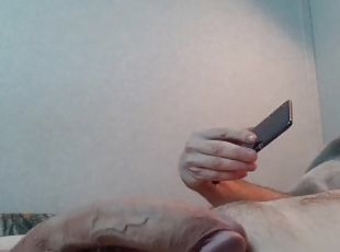 showing my cock my wifes ass
