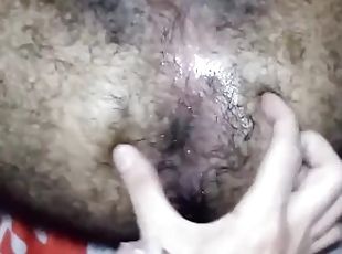 Very Hairy Arab Fucked in Furry Ass - Unshaved thick Bush Pubes [No...