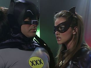 Parody of Batman and Robin Hardcore Fucking Batgirl