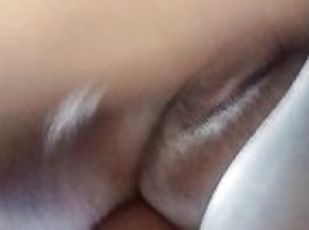 Ebony Bbw fat pussy  deep Fuck.. She moans as the huge cock touches...