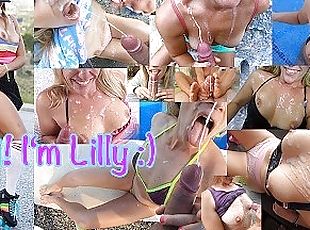 amateur, fellation, ejaculation-sur-le-corps, milf, branlette, compilation, salope, point-de-vue, sur-le-visage, ejaculation