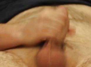 masturbation, amateur, gay, secousses, ejaculation, marié, solo, rasé, ours, bite