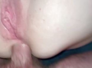 cul, clito, amateur, anal, milf, ejaculation-interne, couple, belle-femme-ronde, point-de-vue