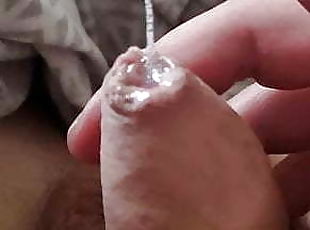 Small dick cum and wet