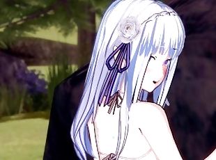 Emilia (Re:Zero) sexy short