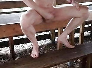 masturbation, en-plein-air, amateur, gay