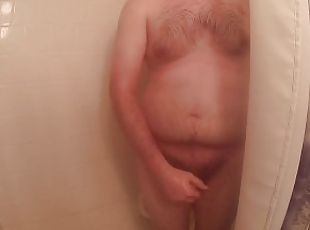 jerking off in the shower!!!