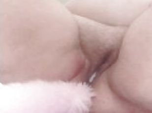 masturbácia, pička, amatérske, anál, creampie, bbw, semeno, sólo, realita