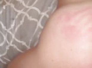 College girl squirts on her male roommate while sucking on her favo...