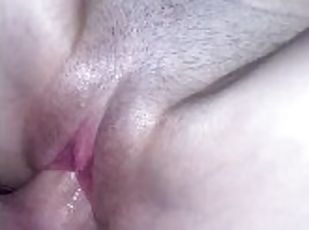 orgasm, fitta-pussy, kvinnligt-sprut, amatör, brudar, cumshot, creampie, sprut, hårt