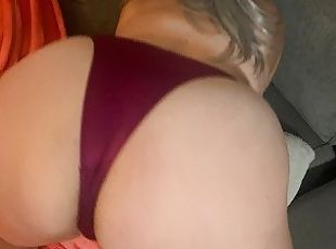 Thick Milf Fucked in Her Victoria Secret Panties wants a MMF threesome!