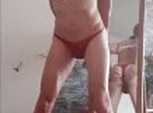 Anouk Tranny Slut - Showing Off New Hotpants Pantsuit Dress and Lin...