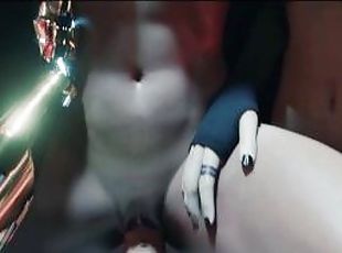 amatør, blowjob, cumshot, handjob, trekant, pov, cum, tattoo, pikk, suging