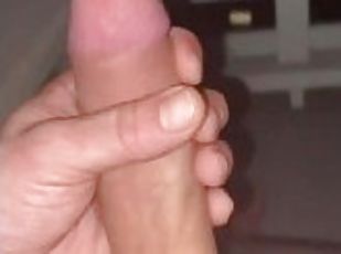 Cock in hand