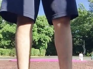 masturbation, étudiante, amateur, japonais, solo, parc