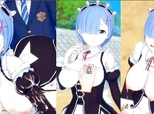 ?????????????? ??3DCG?????(Re????????????)[Hentai Game Koikatsu! re zero Rem(Anime 3DCG Video)]