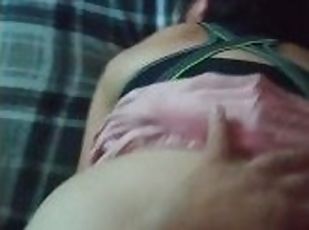 orgasm, amatori, jet-de-sperma, adolescenta, latina, cuplu, realitate