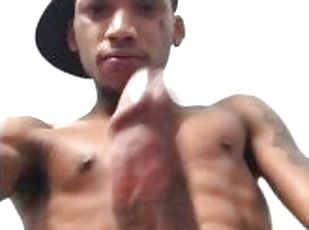 Hot Black Guy Name Don Plays With His Thick Black Cock! ONLYFANS: B...