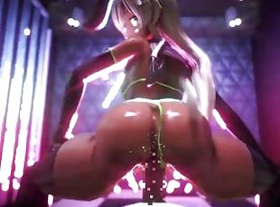 ?MMD R-18 SEX DANCE?BUNNY NAUGHTY SEXY BODY BIG BUTTS ?????????????...