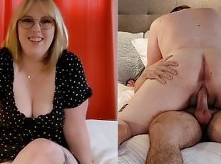 CASTING CURVY: Atlanta Thick PAWG Model Does Porn Audition For The First Time