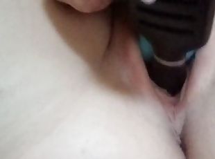 orgasme, chatte-pussy, amateur, jouet, hardcore, point-de-vue, insertion