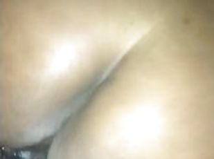 rumpe, fusk, ebony, stor-pikk, milf, creampie, pov, pikk