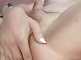 masturbation, amateur, anal, ados, jouet, gode, solo, petits-seins