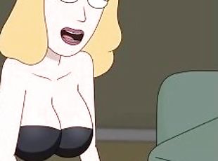 Rick And Morty - A Way Back Home - Sex Scene Only - Part 36 Beth Se...