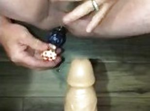 30 minutes of Edging Solo with Adult Toys: Foreskin Play, Dildo use...