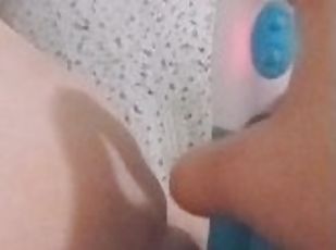 cul, gros-nichons, masturbation, orgasme, amateur, ados, jouet, solo