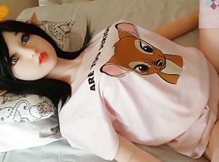 Amelia as ELF Snow White Real Girl Voice Anime Sex Doll Fairy Cream...